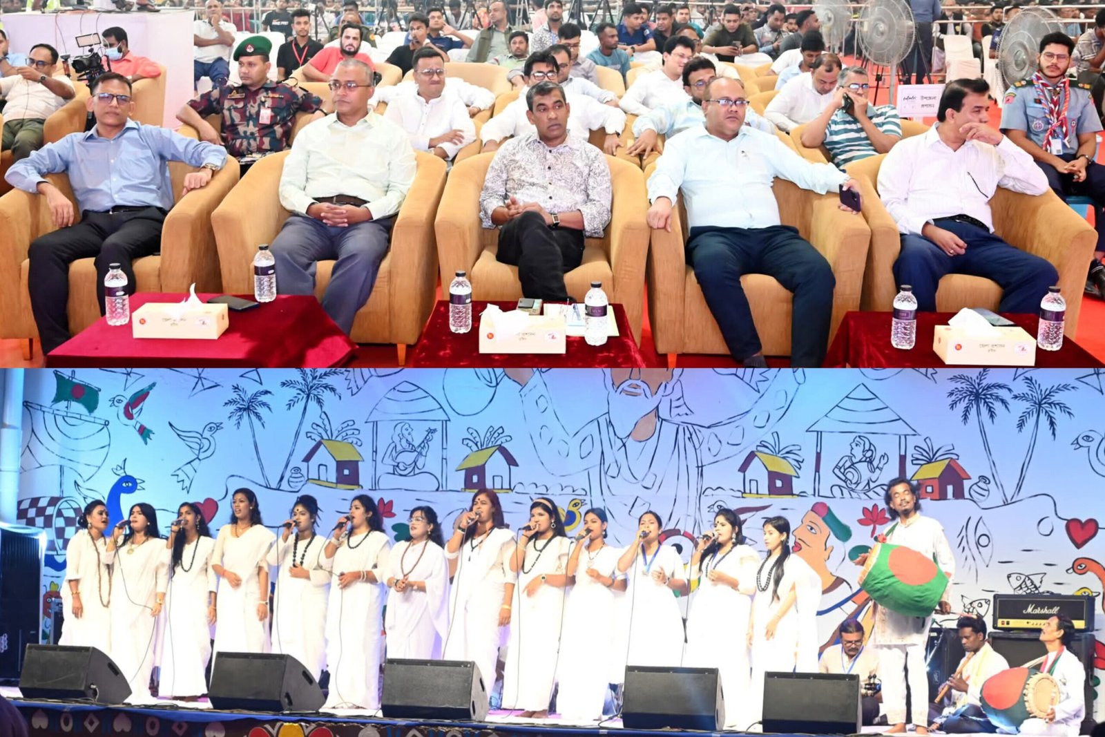 লালন শাহের ১৩৫তম তিরোধান দিবসের তৃতীয় দিনে ঐতিহ্য ও ভাবগম্ভীর পরিবেশে অনুষ্ঠিত সমাপনী অনুষ্ঠান